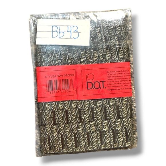 NWT Alan Stuart Woven Passport Holder - Picture 7 of 7